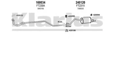 Система выпуска ОГ KLARIUS купить