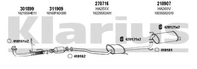 Система выпуска ОГ KLARIUS купить