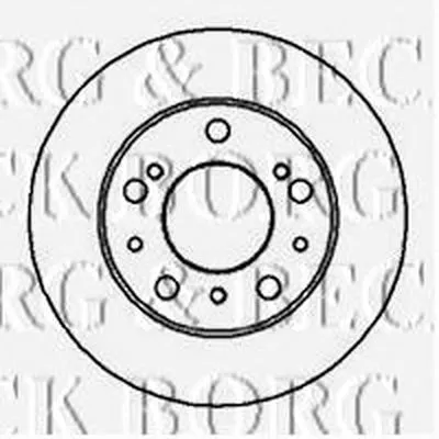 Тормозной диск BORG & BECK купить