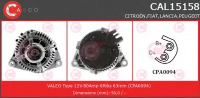 Генератор BRAND NEW SERIES CASCO купить