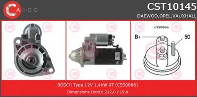 Стартер BRAND NEW SERIES CASCO купить