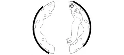 Комплект тормозных колодок HELLA PAGID купить