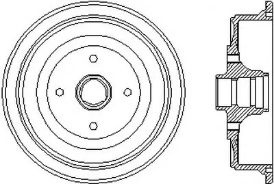 Тормозной барабан HELLA PAGID купить