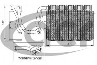 Испаритель, кондиционер ACR купить