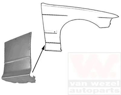 Крыло VAN WEZEL купить