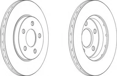 Тормозной диск PREMIER FERODO купить