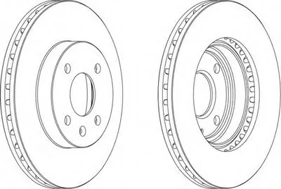 Тормозной диск PREMIER FERODO купить