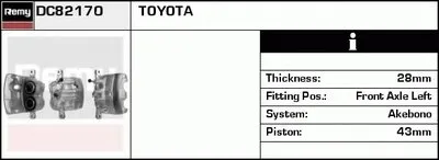 Тормозной суппорт Remanufactured REMY (Multiline) DELCO REMY купить