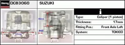 Тормозной суппорт Remanufactured REMY (Multiline) DELCO REMY купить