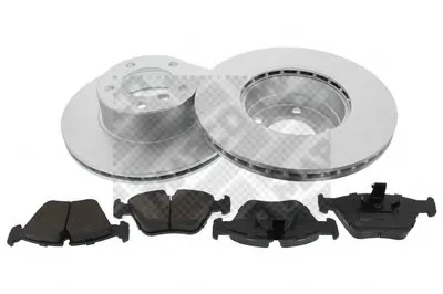 Комплект тормозов, дисковый тормозной механизм MAPCO купить