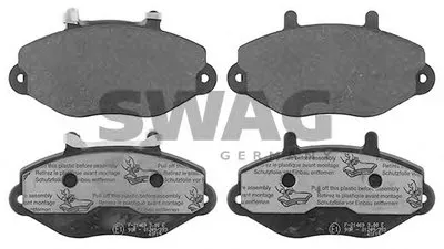 Комплект тормозных колодок, дисковый тормоз SWAG купить