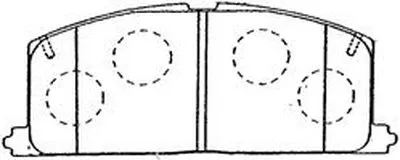 Комплект тормозных колодок, дисковый тормоз Premium Advics AISIN купить