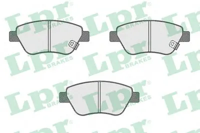 Комплект тормозных колодок, дисковый тормоз LPR купить
