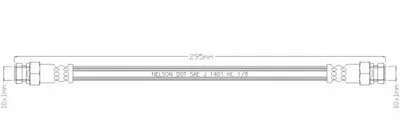 Тормозной шланг REMKAFLEX купить