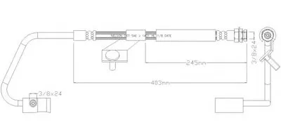 Тормозной шланг REMKAFLEX купить