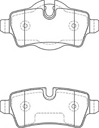 Комплект тормозных колодок, дисковый тормоз DURON купить