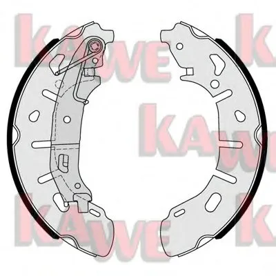 Комплект тормозных колодок KAWE купить