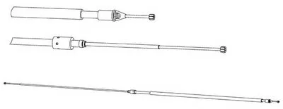 Трос, стояночная тормозная система CEF купить