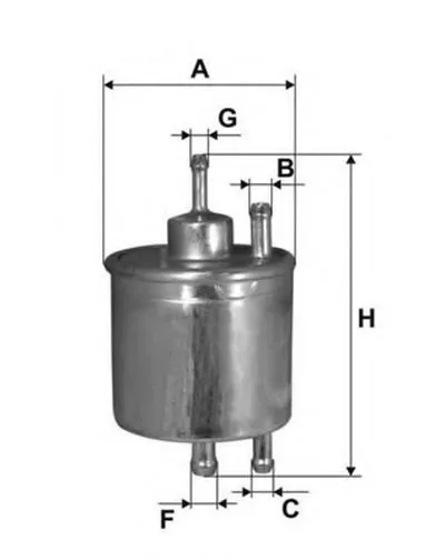Топливный фильтр ACTIV OPEN PARTS купить