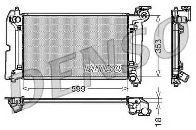 Радиатор, охлаждение двигателя NPS купить