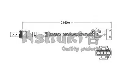 Лямда-зонд ASHUKI купить
