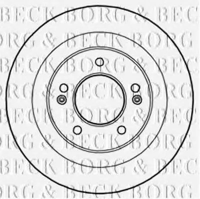 Тормозной диск BORG & BECK купить