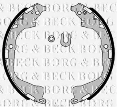 Комплект тормозных колодок BORG & BECK купить