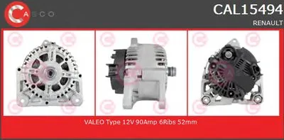 Генератор GENUINE SERIES CASCO купить