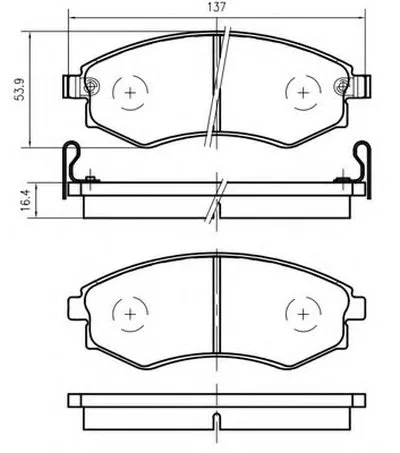 Комплект тормозных колодок, дисковый тормоз VEMA купить