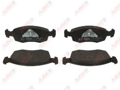 Комплект тормозных колодок, дисковый тормоз ABE купить