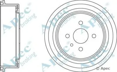 Тормозной барабан APEC braking купить