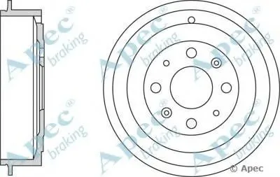 Тормозной барабан APEC braking купить