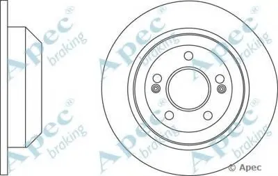 Тормозной диск APEC braking купить
