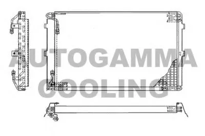 Конденсатор, кондиционер AUTOGAMMA купить
