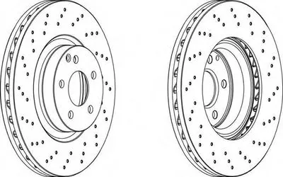 Тормозной диск PREMIER FERODO купить