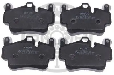 Комплект тормозных колодок, дисковый тормоз OPTIMAL купить