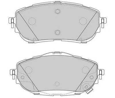 Комплект тормозных колодок, дисковый тормоз WAGNER купить