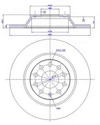 Тормозной диск CAR купить