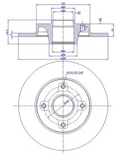 Тормозной диск CAR купить
