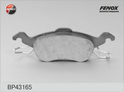 FENOXBP43165 Комплект тормозных колодок, дисковый тормоз