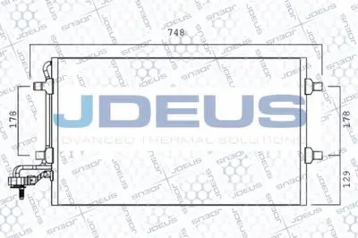 Конденсатор, кондиционер JDEUS купить