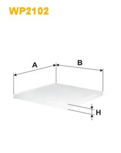 Фильтр, воздух во внутренном пространстве WIX FILTERS купить