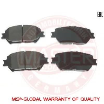 Комплект тормозных колодок, дисковый тормоз MASTER-SPORT купить
