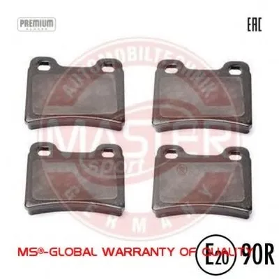 Комплект тормозных колодок, дисковый тормоз Anti-Noise MASTER-SPORT купить