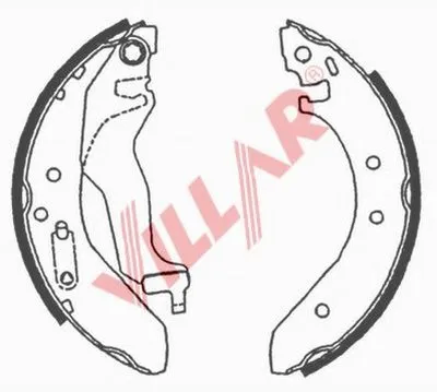 Комплект тормозных колодок VILLAR купить