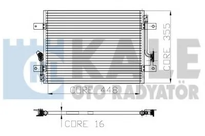 Конденсатор, кондиционер KALE OTO RADYATÖR купить