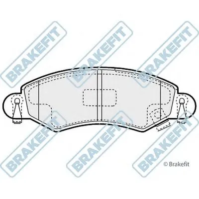Комплект тормозных колодок, дисковый тормоз Brake Fit APEC braking купить