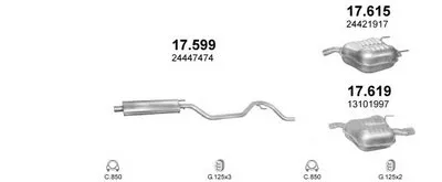 Система выпуска ОГ POLMO купить