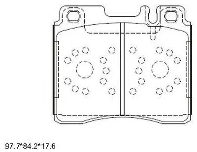 Комплект тормозных колодок, дисковый тормоз ASIMCO купить