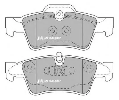 Комплект тормозных колодок, дисковый тормоз MOTAQUIP купить